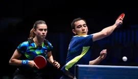 Hugo Calderano e Bruna Takahashi vão à final de torneio na Eslovênia