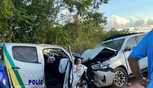Militar alagoano fica ferido em acidente na cidade de São Francisco, em Sergipe