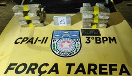PM apreende 7 armas de fogo e mais de 23 quilos de drogas