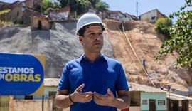 Vice-prefeito e secretário de Infraestrutura visita obra do Renasce Salgadinho