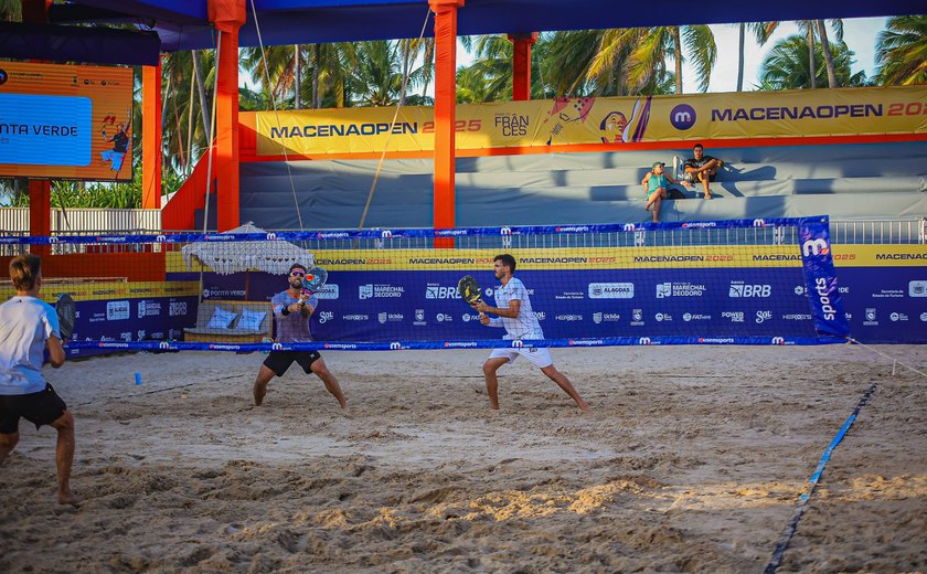 Chave Principal do Macena Open Prime começa nesta quarta-feira na Praia do Francês