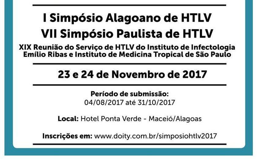Maceió sedia I Simpósio Alagoano de HTLV com a presença do especialista Jorge Casseb