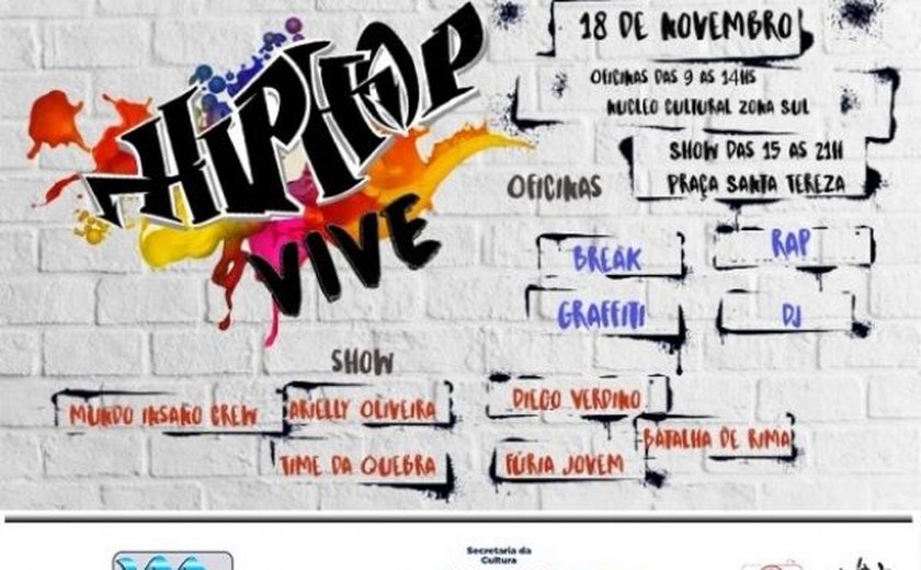 Hip Hop Vive leva cultura e conhecimento para o bairro da Ponta Grossa