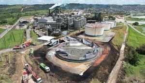 Explosão em tanque de etanol da usina foi ouvida por populares cerca de 10 km de distância do local