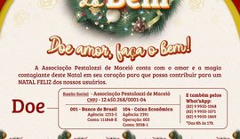 Pestalozzi de Maceió lança a campanha 'Natal do Bem'