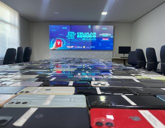 Alagoas registra queda de 6,9% em furtos de celulares entre 2022 e 2023