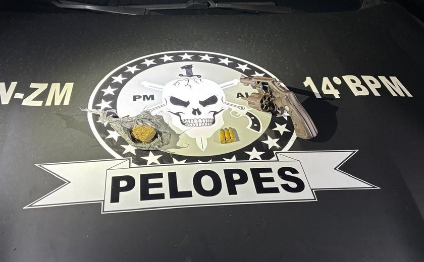 Ações da PM em Joaquim Gomes resultam em prisões e apreensão de armas e drogas