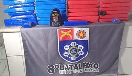 8º BPM apreende cerca de 34 kg de maconha na cidade de Rio Largo