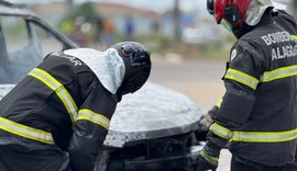 Bombeiros combatem dois incêndios em menos de 12 horas