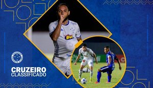 Cruzeiro empata com São Raimundo e avança na Copa do Brasil