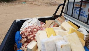 Vigilância Sanitária de Maceió apreende quatro toneladas de produtos estragados