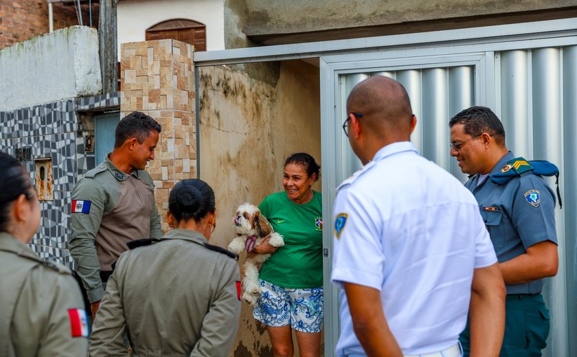 Comitiva da PM do Maranhão visita Alagoas para conhecer projeto de acolhimento a veteranos