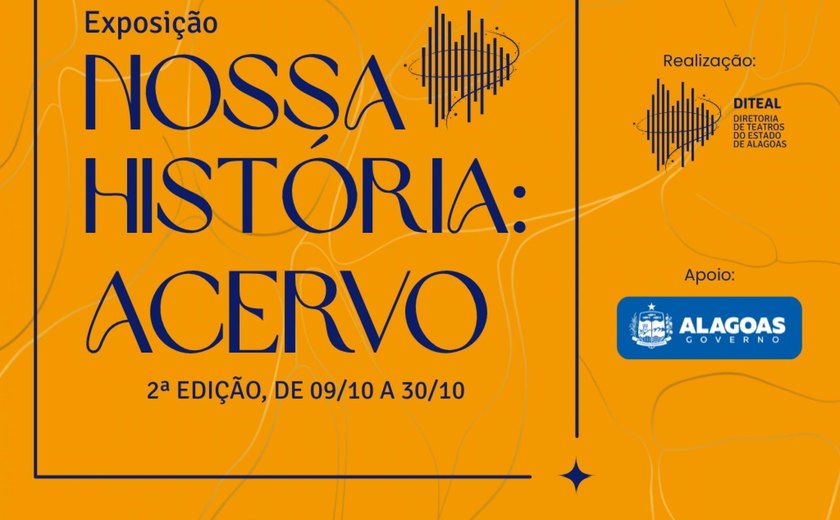 Diteal abre 2ª edição da exposição ‘Nossa História: Acervo’