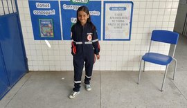 Aluna de 9 anos se inspira em ação do Samu nas Escolas e sonha em ser médica