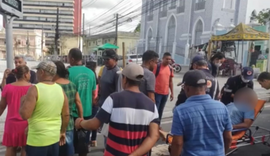 Duas pessoas são atropeladas nesta quinta-feira (09) no Centro de Maceió