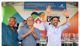 Prefeito recebe novo governador de AL para inauguração de obras em Pão de Açúcar