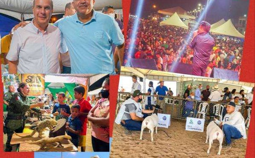 Prefeito diz que “Expocabra” consolida Tapera como força cultural do Sertão alagoano