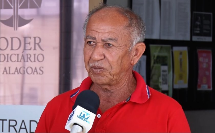 Vídeo: Justiça coleta DNA de idoso de 100 anos para confirmar paternidade em Piaçabuçu