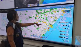 AL: chuvas do final de semana devem ficar concentradas no Litoral, Zona da Mata e Baixo São Francisco