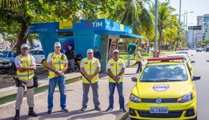 Ronda do Bairro realiza simulado operacional na orla de Maceió nesta sexta