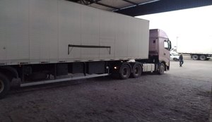Sefaz estadual intercepta oito toneladas de charque sem nota fiscal em Alagoas