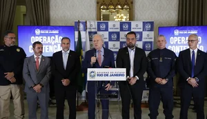 Lewandowski e Claudio Castro anunciam escritório emergencial contra crime