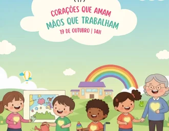 Inscrições abertas para o 5º CRIANÇA FELIZ: 'Corações que amam, mãos que trabalham'