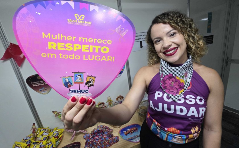 Cabines temáticas garantem acolhimento e combatem assédio no São João Massayó
