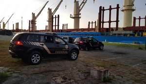 Polícia Federal em Alagoas realiza fiscalização no Porto de Maceió