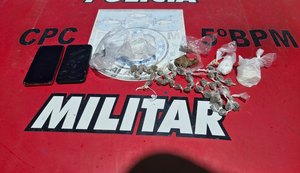 Ações da PM apreendem arma e drogas em Maceió e Arapiraca