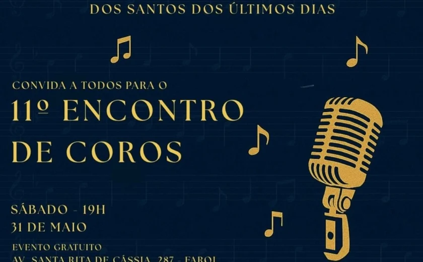 11° Encontro de Coros: uma celebração musical em Alagoas