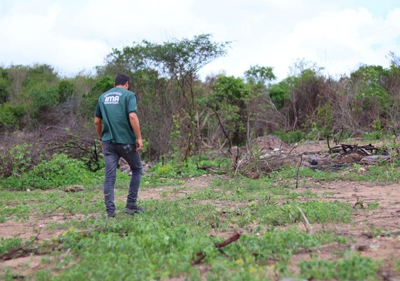 Fiscalização embarga 1.025 hectares de terra em Alagoas por desmatamento de vegetação nativa