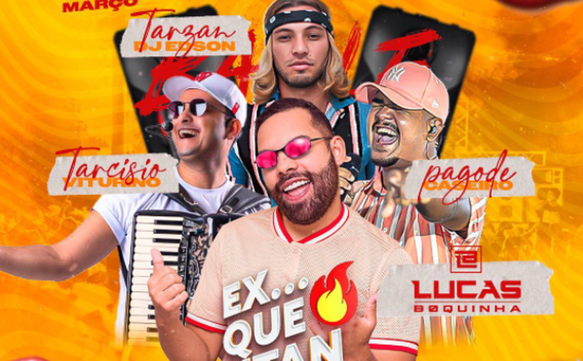 Sucesso nas redes sociais, Lucas Boquinha se apresenta em Maceió neste sábado (26)
