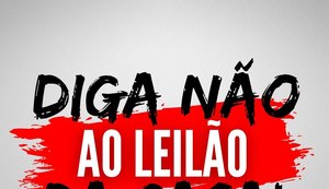 Urbanitários realizam ato público contra a privatização da água em Alagoas