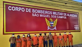 Corpo de Bombeiros inaugura unidade operacional em São Miguel dos Campos