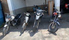 Polícia Civil autua dois homens presos por adulteração e receptação de motos furtadas