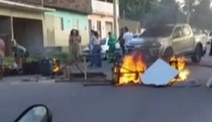Moradores de Riacho Doce bloqueiam AL-101 Norte em protesto contra a falta de água