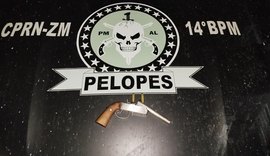 PM flagra porte ilegal de arma durante ações no interior de Alagoas