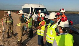 Moradores próximos à barragem da MVV visitam a Mina Serrote