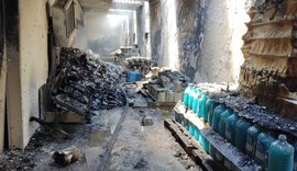 Incêndio de grandes proporções é registrado no Complexo Prisional