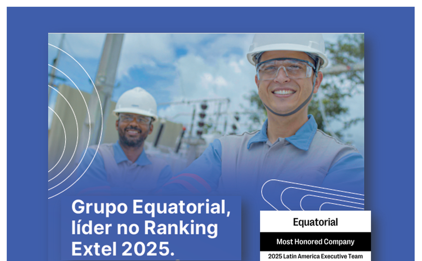 Grupo Equatorial recebe título de “Empresa mais Honrada” do segmento de utilities na América Latina