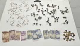PM apreende arma e drogas durante diligências na Capital e Sertão de Alagoas