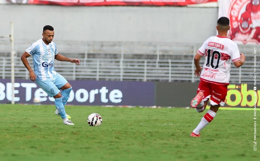 CRB vence o Paysandu por 2 a 0 no Estádio Rei Pelé