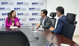 MPF recebe a visita institucional do novo presidente da Associação dos Municípios Alagoanos
