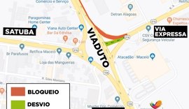 Viaduto da PRF: trânsito na BR-104 sofrerá mudanças a partir desta quarta-feira (11)