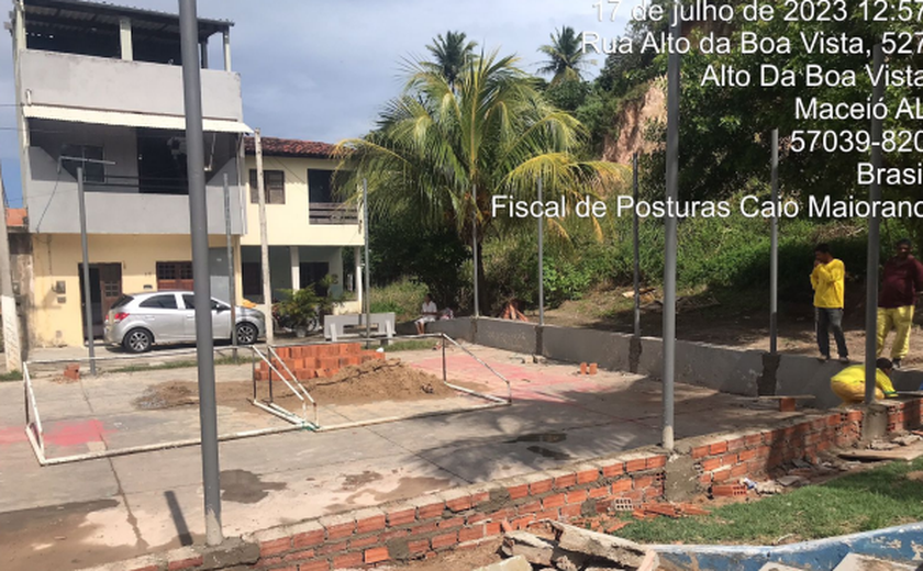 Lideranças denunciam vereador por obras irregulares em Guaxuma