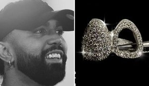 Gabigol ostenta joia de diamantes nos dentes que custa a partir de R$ 3.000