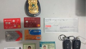 PC prende acusado de aplicar golpes em locadoras de veículos na Capital