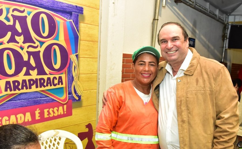 Prefeito Luciano destaca espírito de solidariedade do arapiraquense