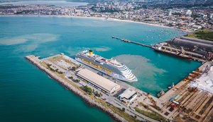 Maceió recebe primeiro navio de 2024 nesta quarta-feira (3)